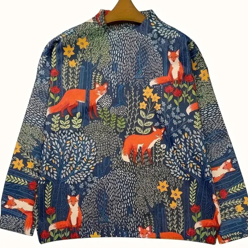 Forest FOX sweater - Picture 4 of 13